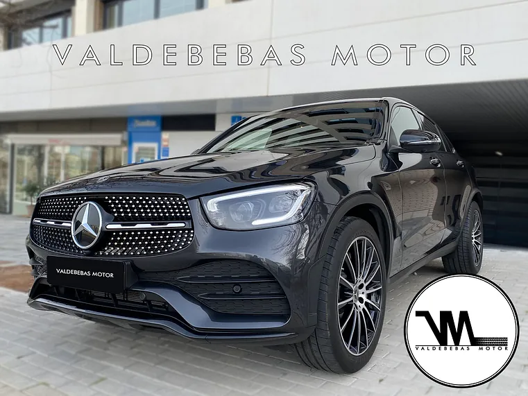 MERCEDES-BENZ CLASE GLC COUPÉ 300 GASOLINA NEGRO OK